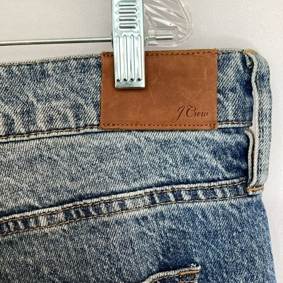 J. Crew Jeans Women's Demi Boot High Rise Flared Leg Size 34 Actual 38 - Picture 8 of 14